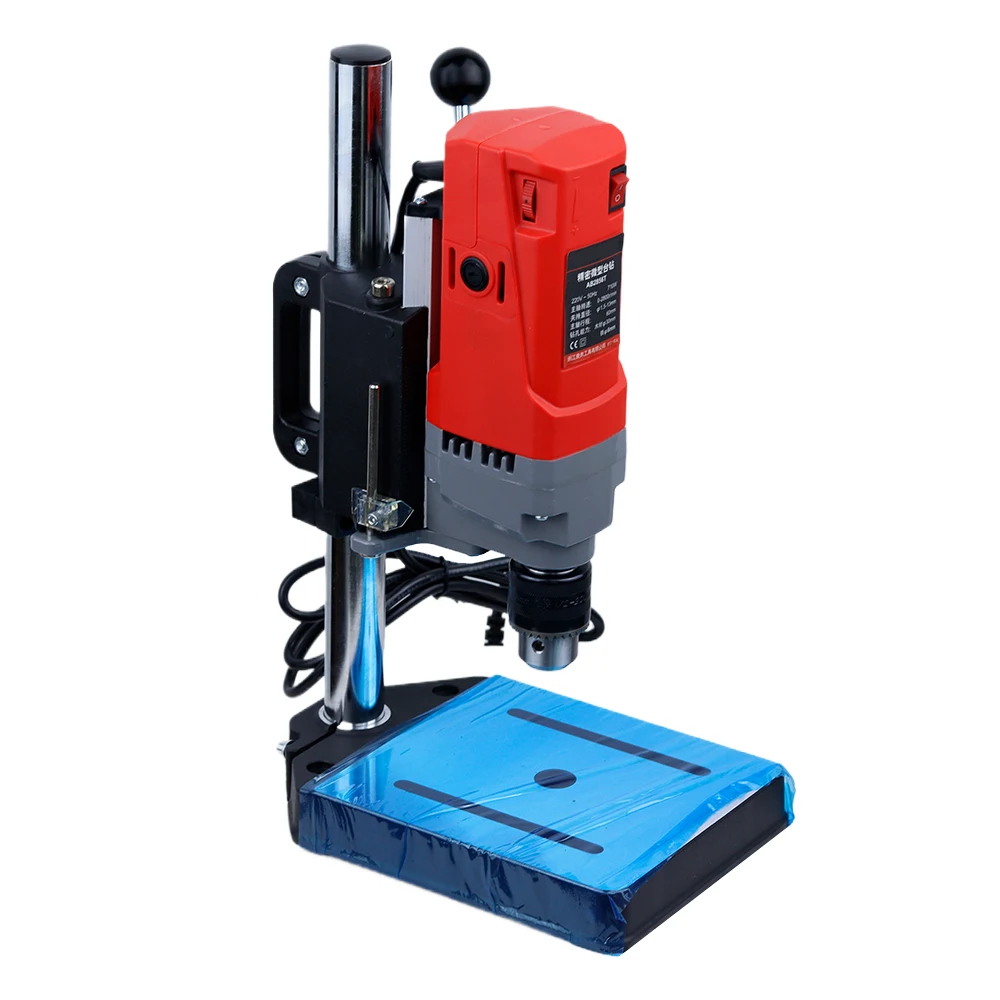 AB2856T Mini Rotary Table Drilling Machine Multi-function Bench Drill Small 220v Home Small Electric Drill Milling Machine