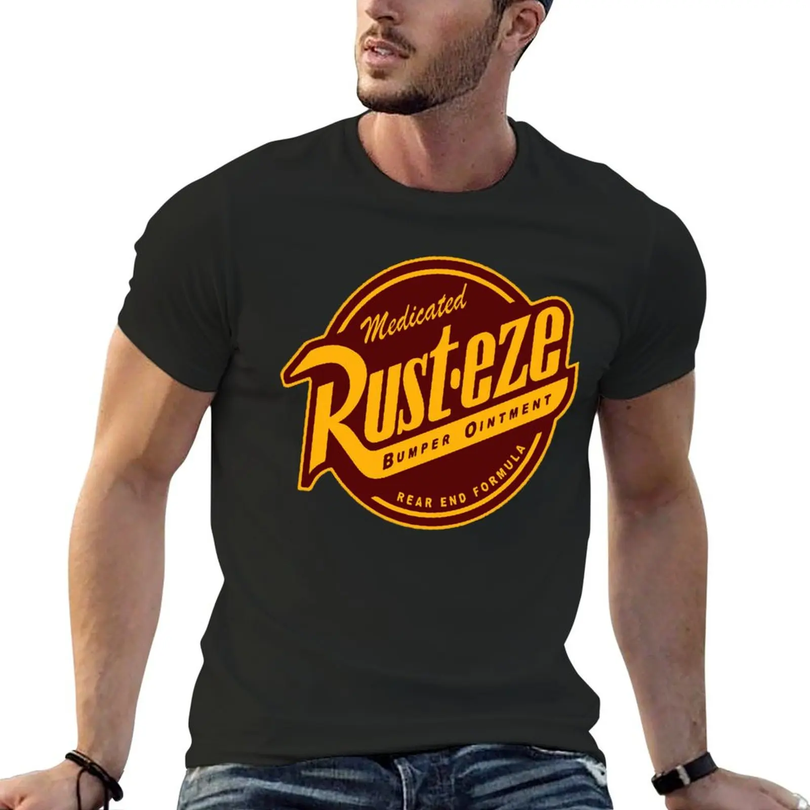 Rust eze T-Shirt Blouse man t shirt graphic t shirts plus sizes Men's t-shirts