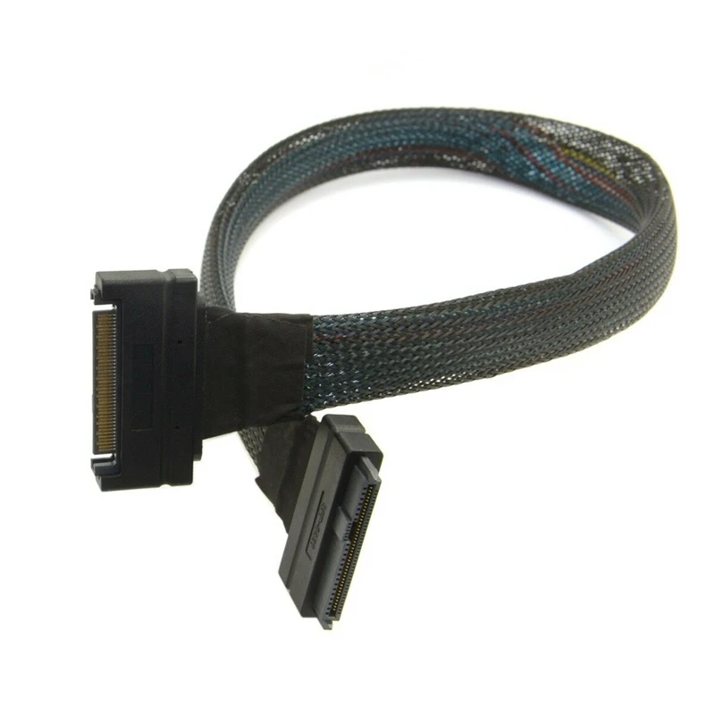 Advanced U2 SFF-8639 NVME Pcie SSD Cable Male To Female Extension Cable 50Cm MINI SAS 68Pin Server Power Cable For 750 U.2 SSD