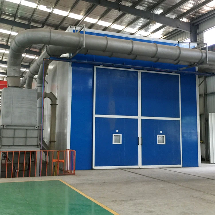 YG Sand Blasting Chamber with Recycle and Dedusting System Blasting Cabinet