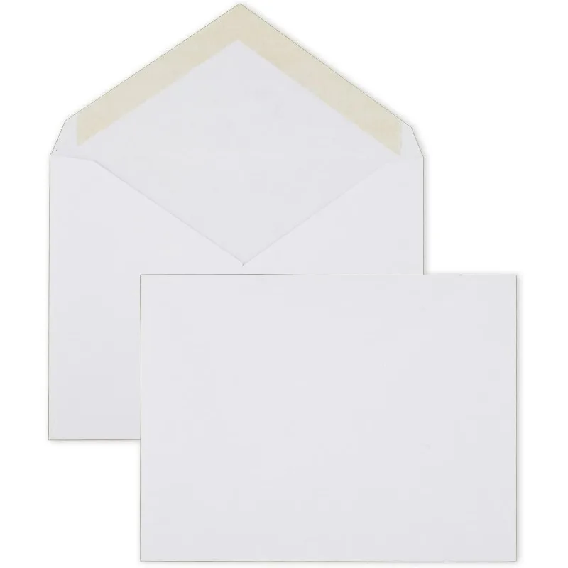 Standard A2 Invitation Envelopes, Gummed Closure, 4-3/8