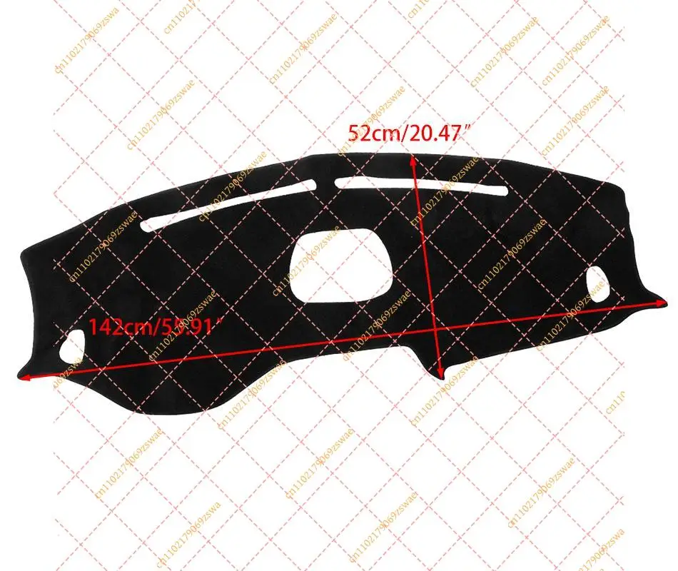 Self Stick Anti-Scratch Dashboard Protective Pad For Tucson TL For 2018-2021 LHD With Speaker Cutout Active X Elite