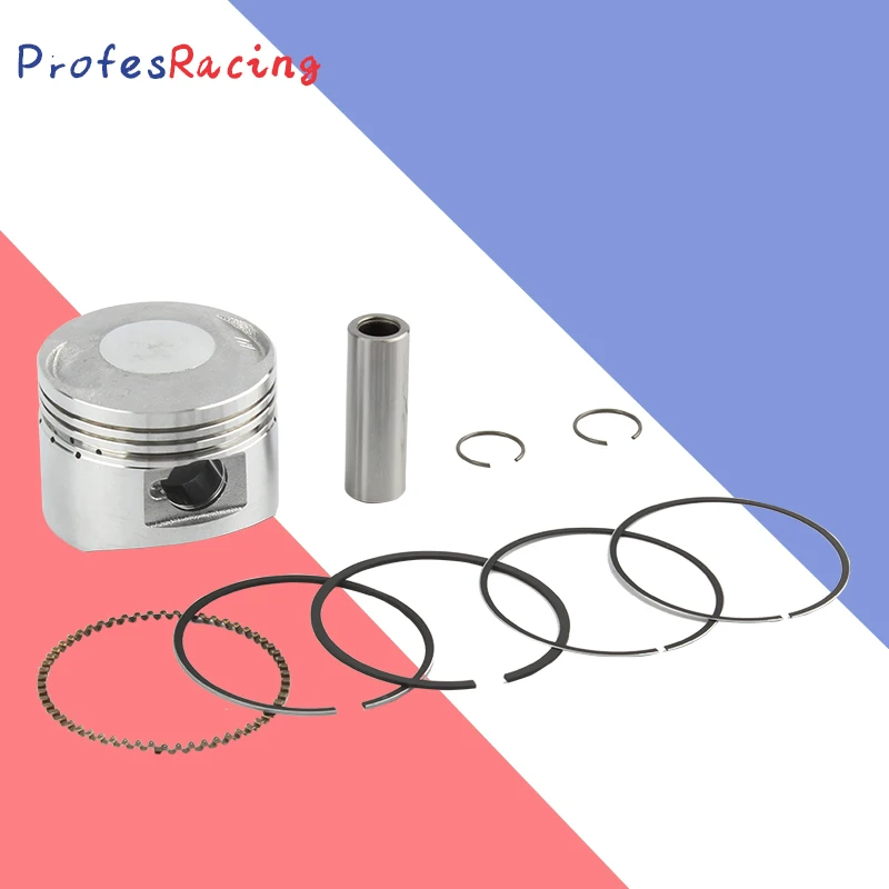 

Motorcycle 52.4mm Piston 14mm Pin Piston Set Parts For Lifan 125cc Air/Oil cooling Horizontal engines Dirt Pit Bike ATV Quad