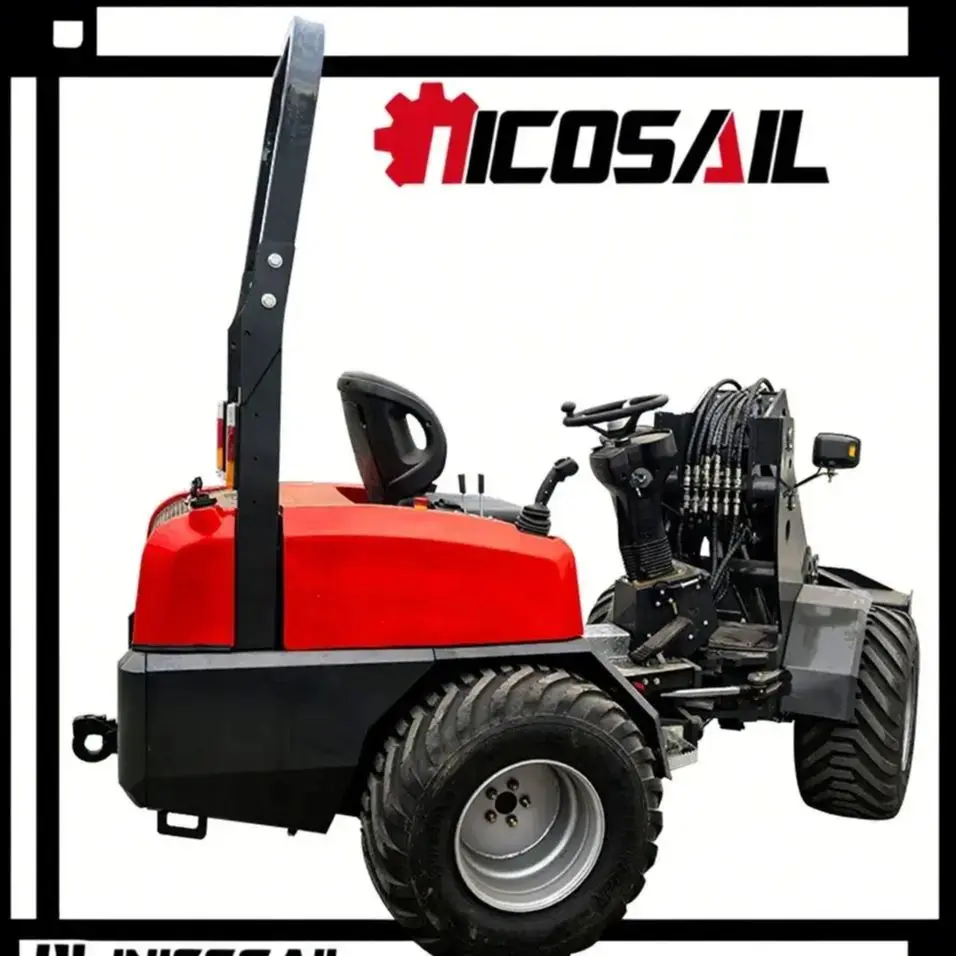 

Chinese brand customized products articulated new small wheel loader price list telescopic arm micro wheel loader