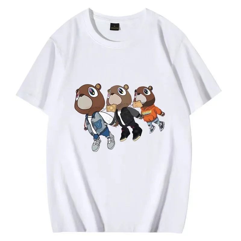 

Kanye West Graduation Graphics T - Shirt Men Women High Quality 90s Hip Hop streetwear Short Sleeve 100% Cotton Unisex Tee