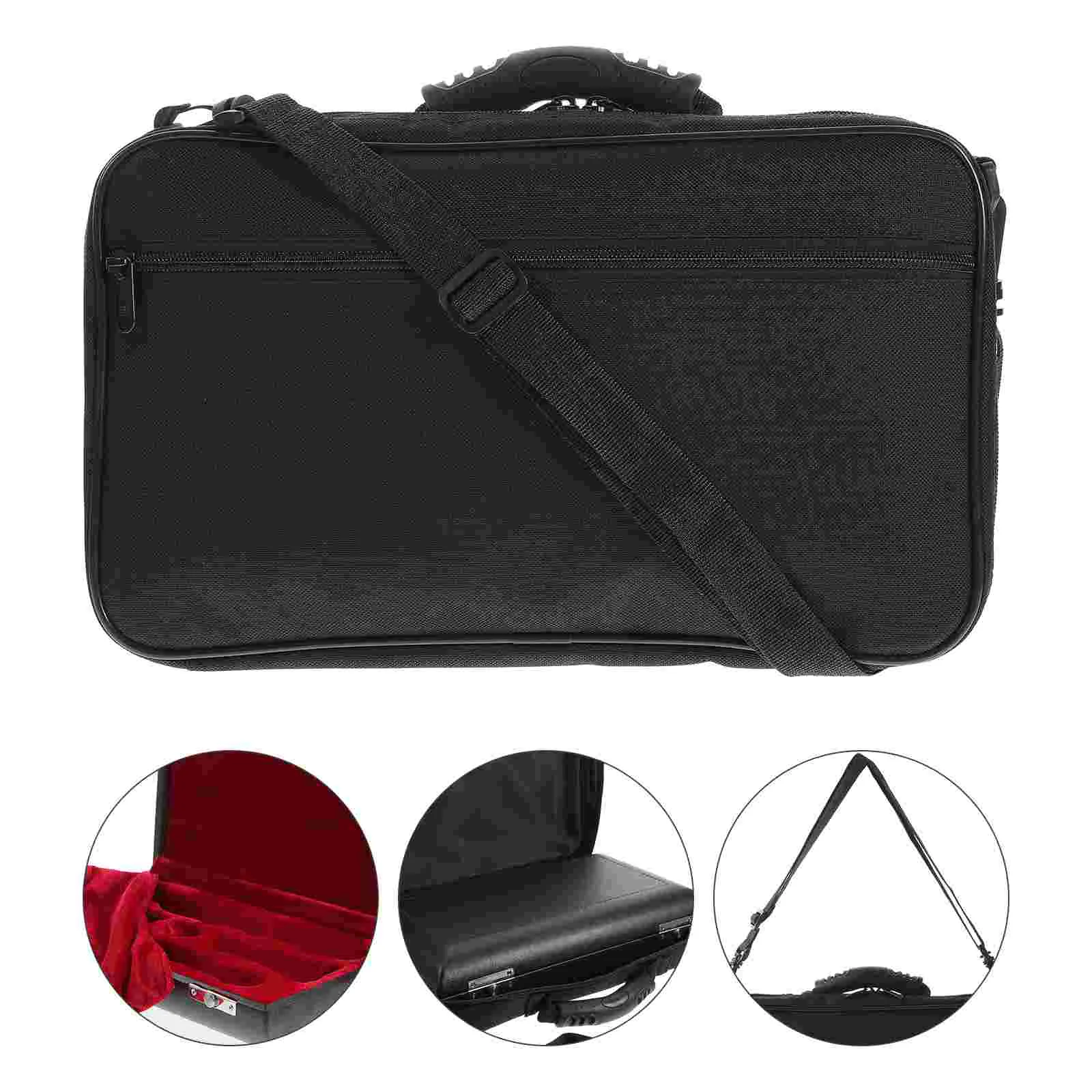 

Oboe Carrying Case Thick Waterproof Storage Bag Portable Wind Instrument Parts Container Box Oboe Storage Boxes