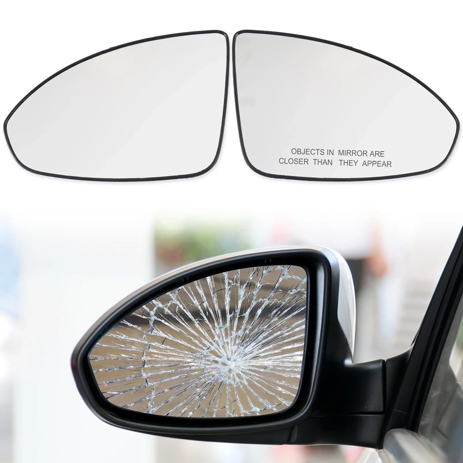 

Pop Door Rearview Mirror Lens Rearview Mirror Glass Reflector Convex Glass For Tchevy Cruze 2011 2012 2013 2014 2015 2016