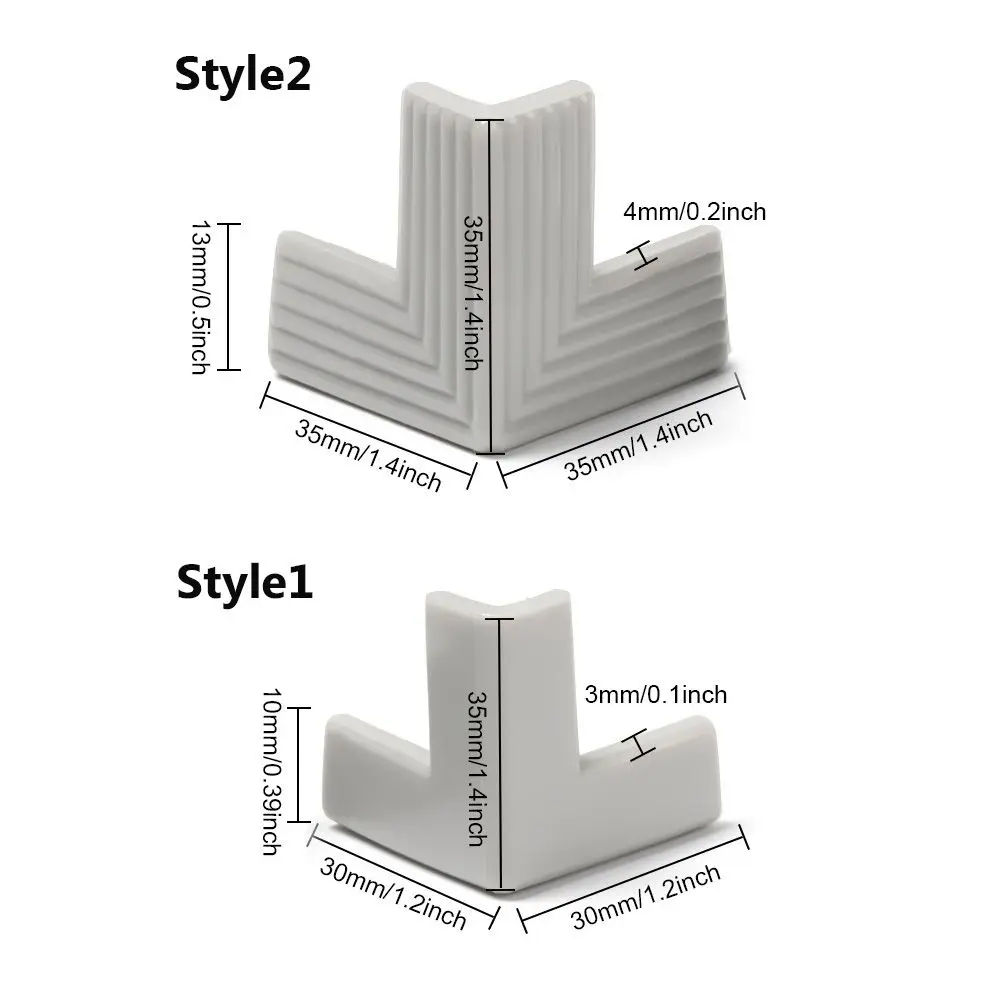 4 шт., защитные накладки на углы стола для безопасности детей