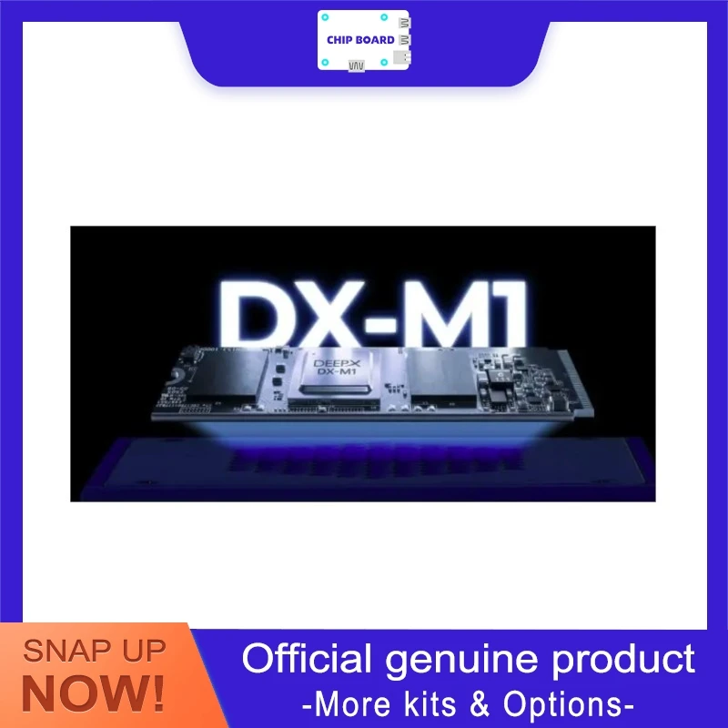 DEEPX DX-AIPlayer N97 Mini PC, Intel N97 SoC, DX-M1 25TOPS AI Accelerator, Compact Edge AI Computing Device
