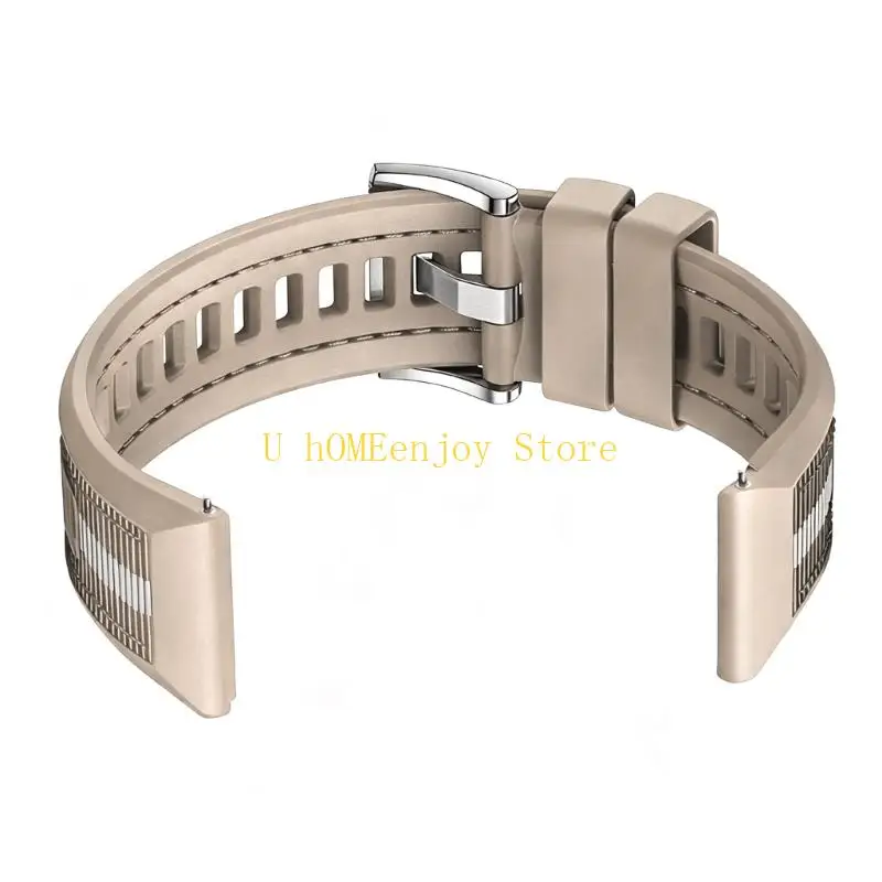B0KF Quick Changing Interchangeable Straps No Tools Need Secure Lock 22mm Width for Watch GT6 46mm Smartwatch