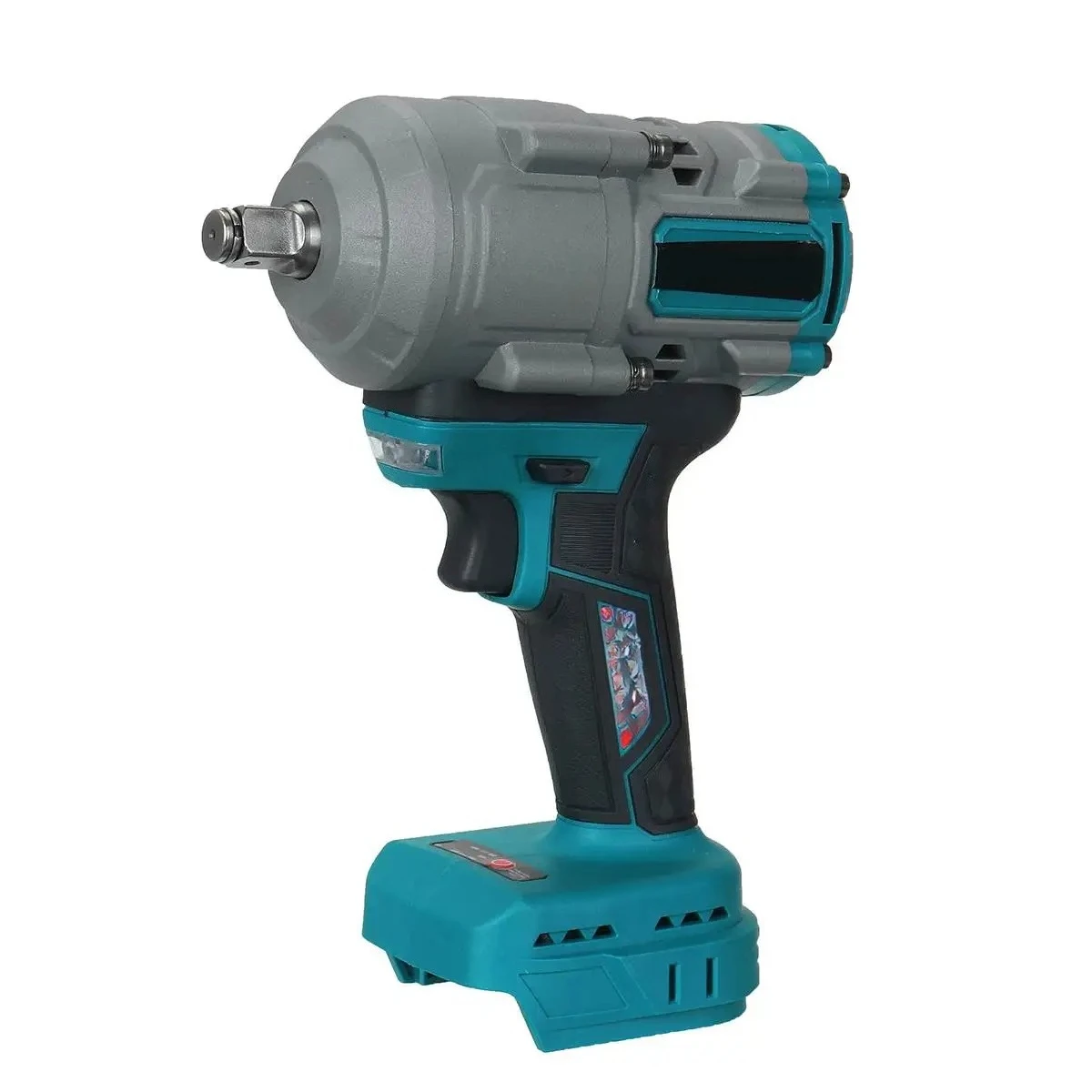 1/2 Inch Brushless Electric Wrench Hand Drill Socket Power Tool For 20V Battery 3000N.m Cordless Electric Impact Wrench