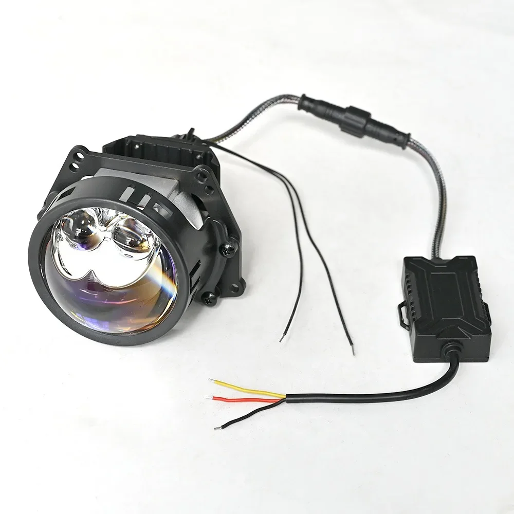 

Powerful 90W LED Car Headlight Retrofit Laser Projector Lens with Bi-Lens Technology