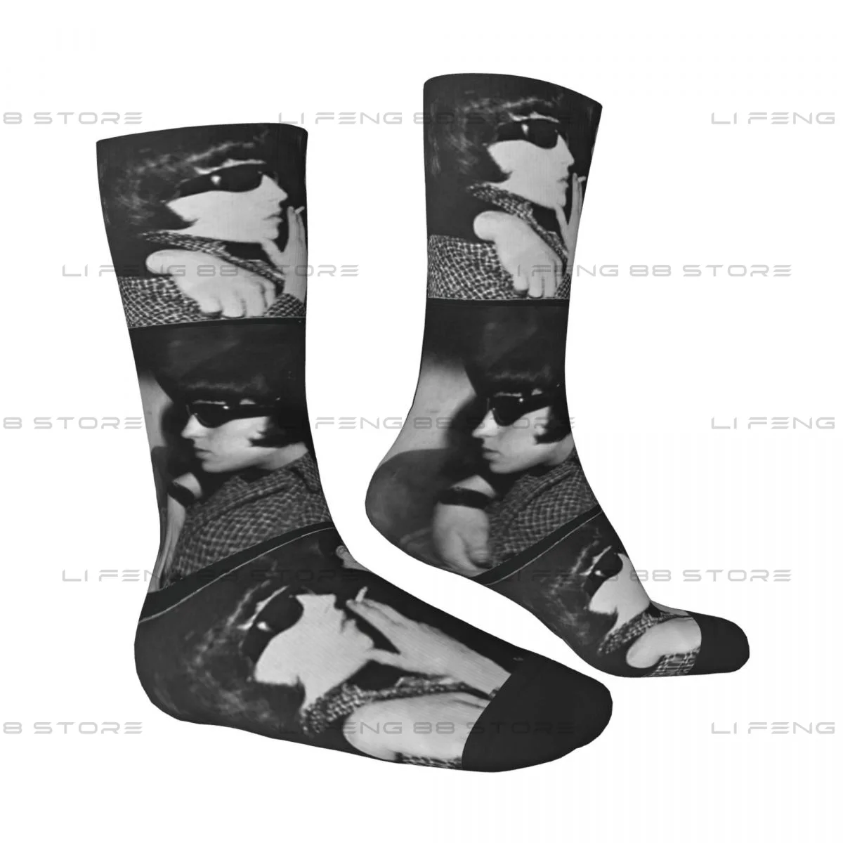 Vintage Heat And Youth Flash Sonic Youth Men Women Socks Cycling Novelty Spring Summer Autumn Winter Stockings Gift