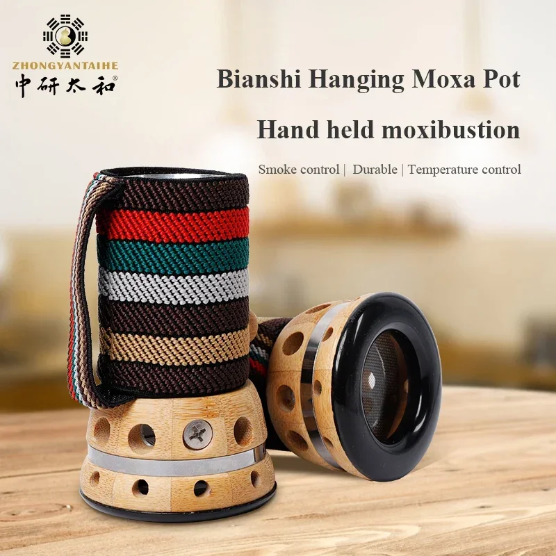 

Zhongyan Taihe Multifunction Moxa Therapy Massager Body Beauty Bianstone Moxibustion Jar Moxa Stick Artemisa Rolls