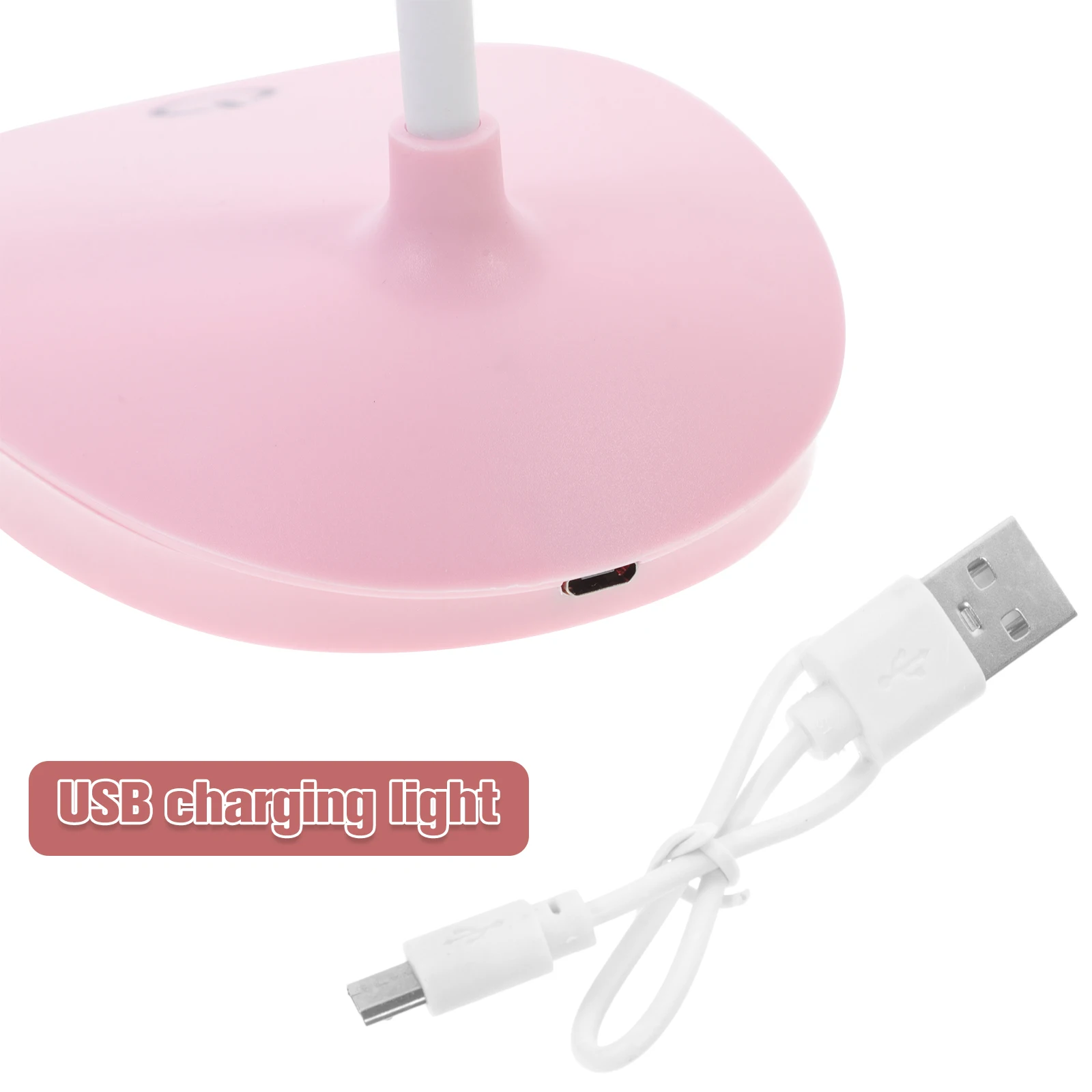 

1Pcs Night Light Eye Protection USB Lamp 3 Level Brightness Book Reading Light 360 Degree Rotation Suitable for Home Office