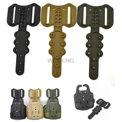 Leg Gun Holster Platform Shroud Strap Belt Drop Thigh Holster Adapter Paddle for GL 17 19 Hunting Accessories