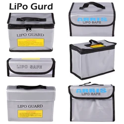 Lipo Guard Safety Bag Fireproof Explosion-Proof Portable Lipo Safety Bag 215*115*155mm for RC FPV Racing Drone Car Battery Safe