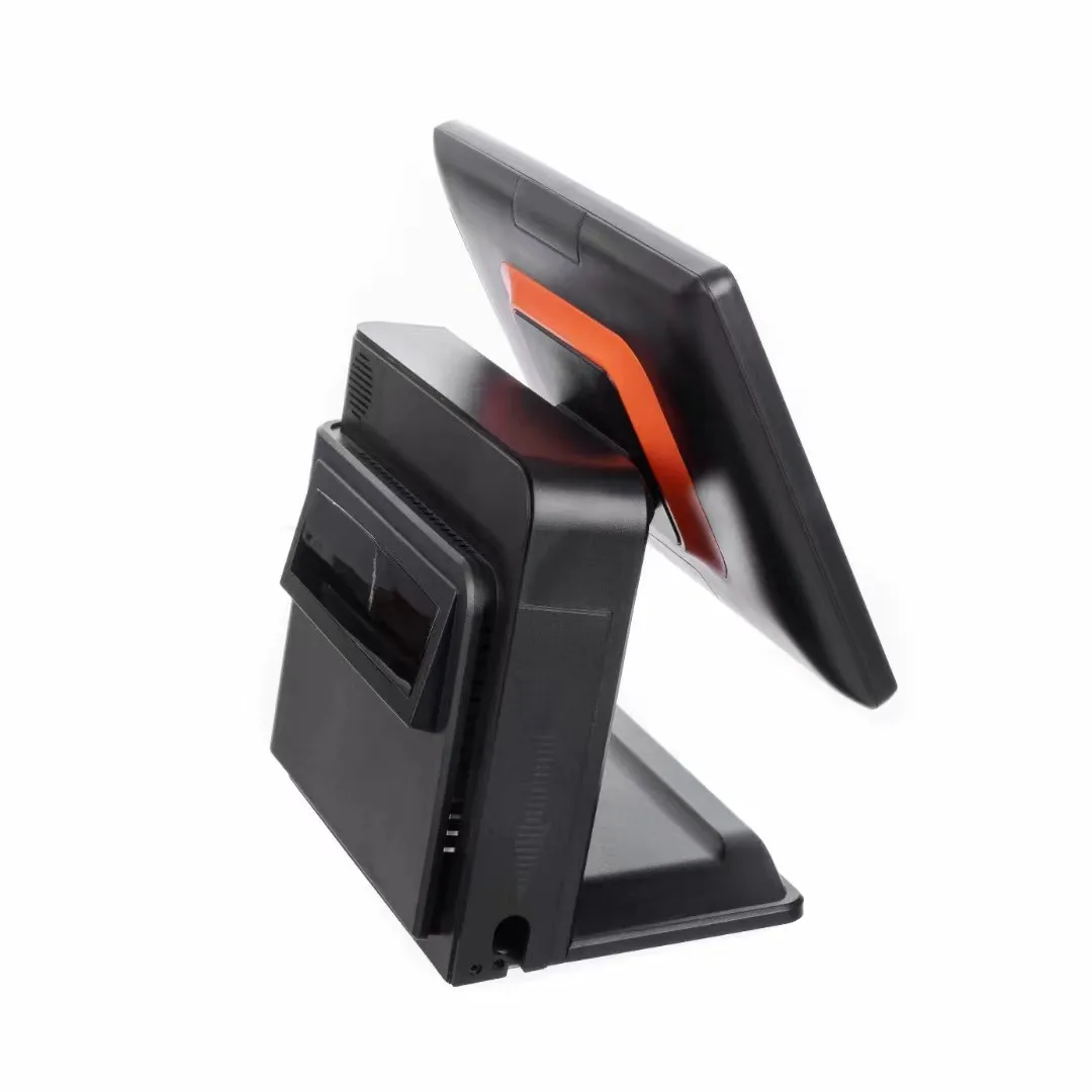 رخيصة Win 10 / Android google SERVER 15.4 بوصة نقطة البيع شاشة تعمل باللمس آلة الخروج، مطعم أنظمة POS #3