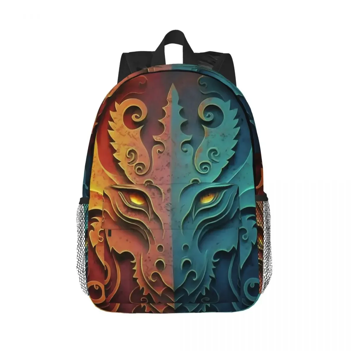 

Рюкзак с головой дракона, Лидер продаж, рюкзак большой емкости для мальчиков и девочек, сумка для книг, сумки на плечо для мужчин, женщин, детей, школьная сумка