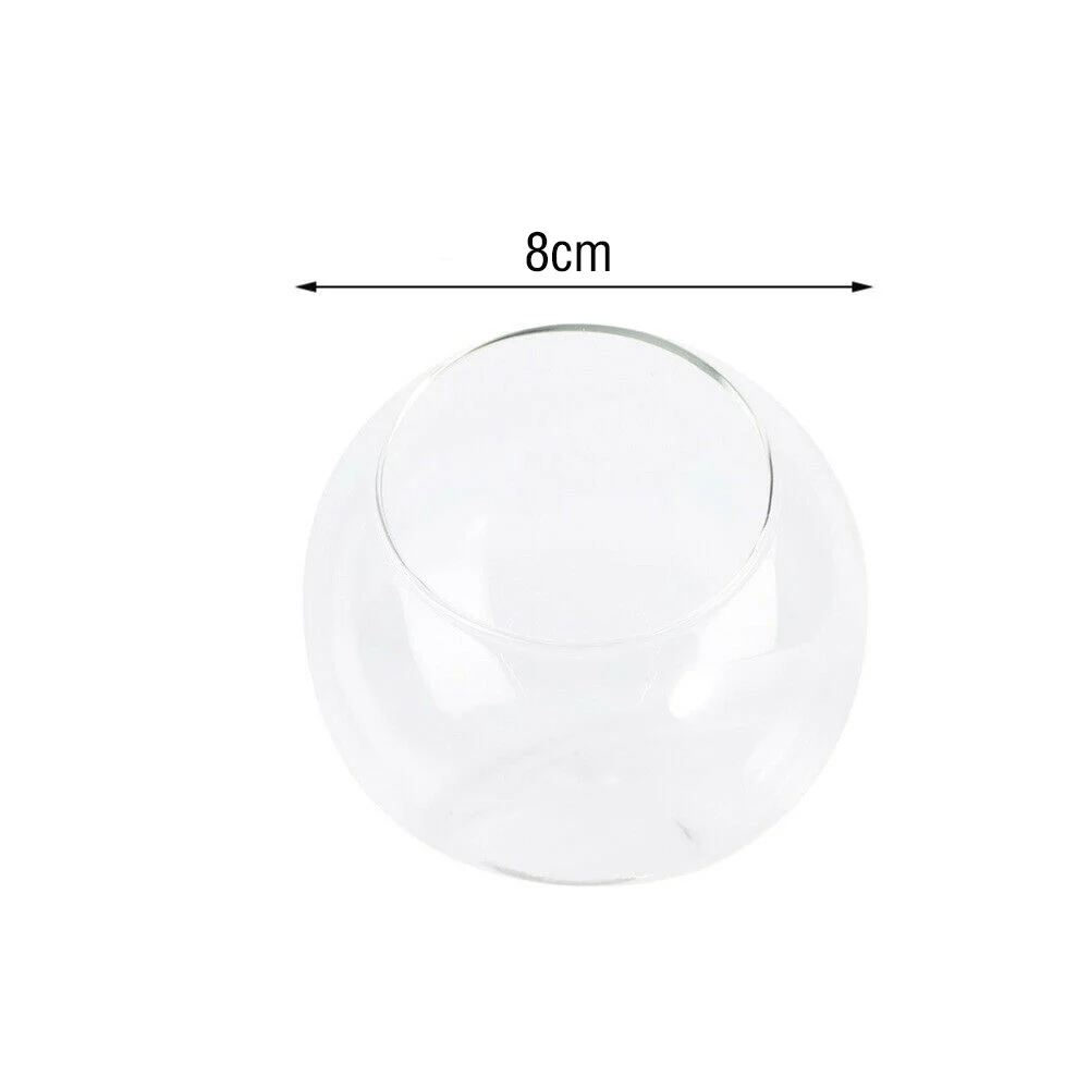 Glass Bauble Balls 8/10/12/15CM Creative High Quality New Terrarium Container Flower Pot Vase Decoration Vases