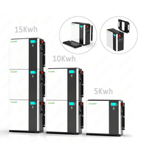 EU Warehouse Power Wall 51.2V 48V 100Ah 200Ah Lithium Battery 5kWh  10kwh Lifepo4 Solar Panel Battery Pack 6000 Cycles