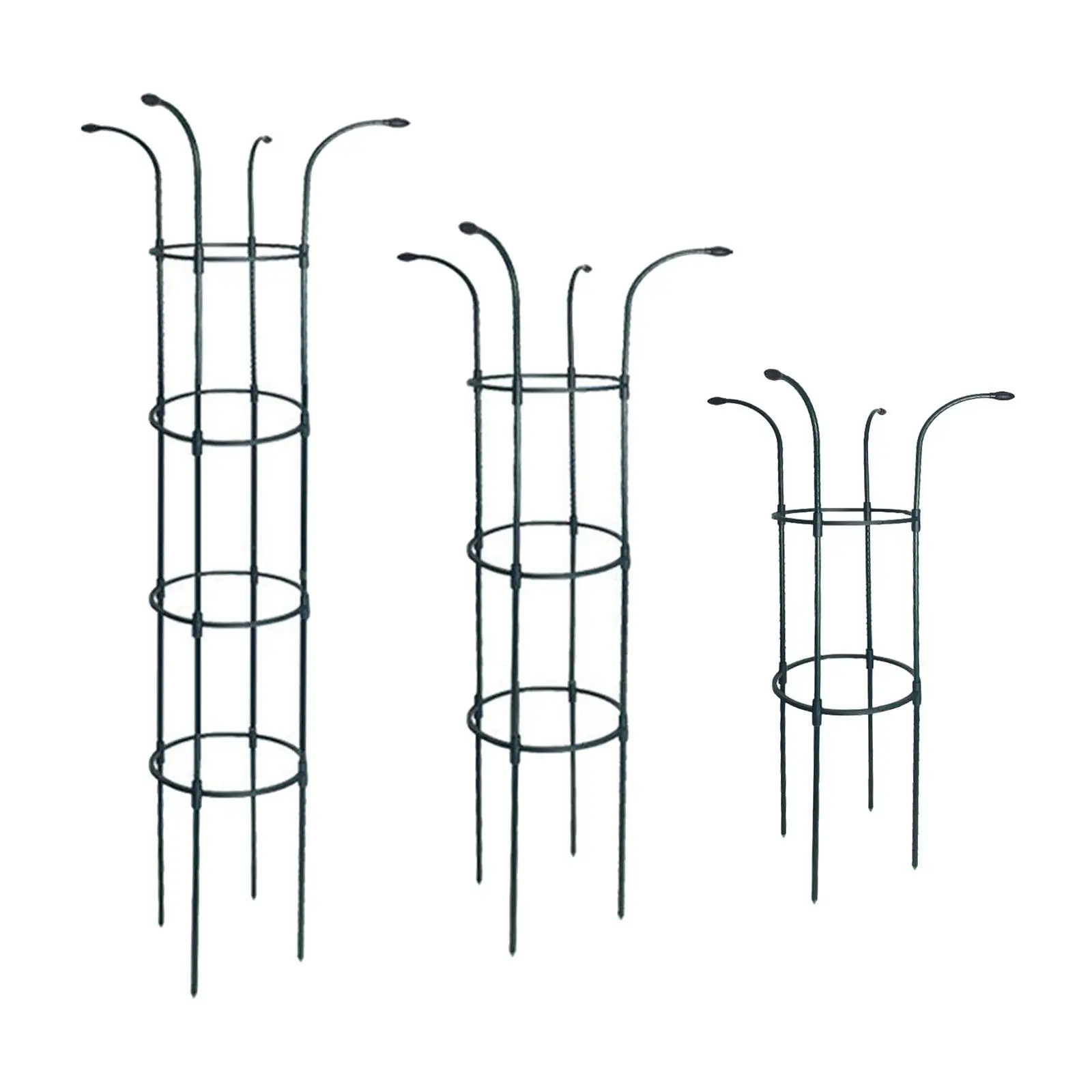 

Reusable Metal Garden Trellis Plant Support for Potted Flower Climbing Vine Indoor Outdoor Yard