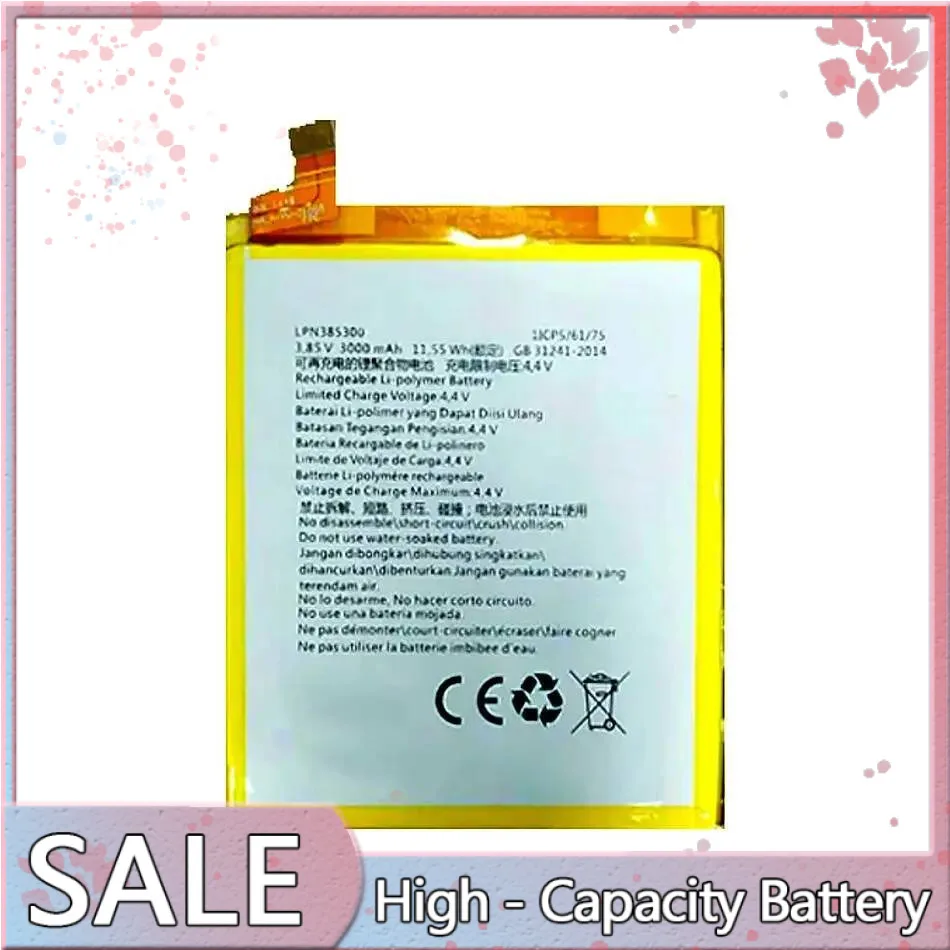 

Для Hisense F23 F23M LPN385300 долговечный аккумулятор для мобильного телефона 3000 мАч