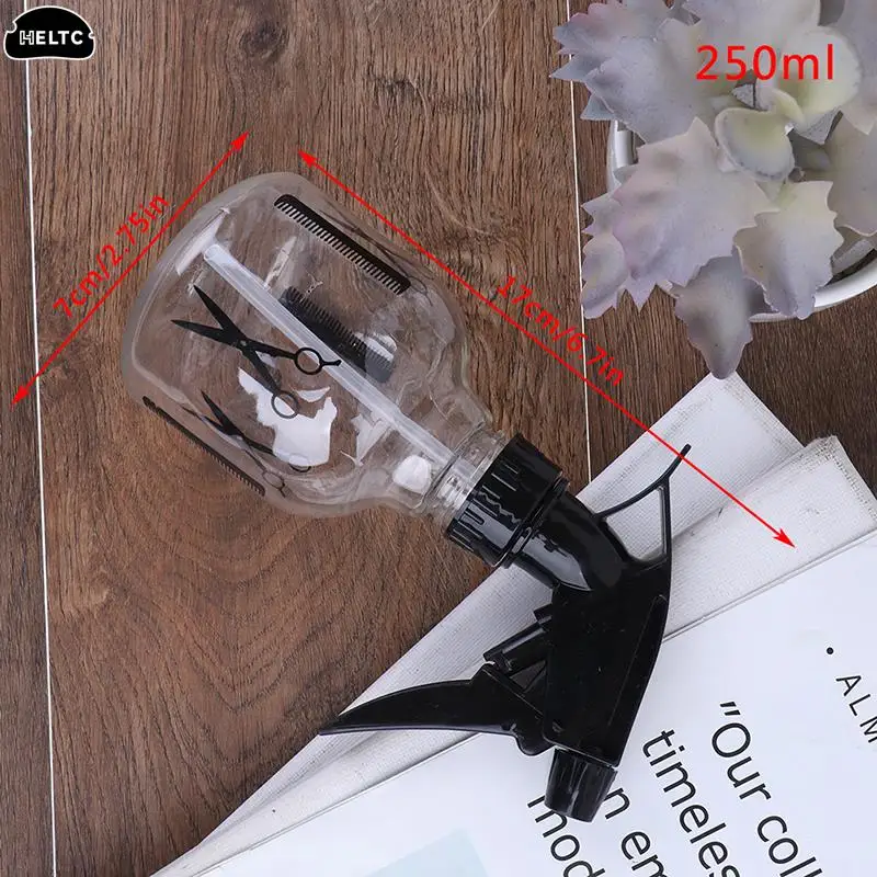 250/500ml Transparent Plants Flower Water Sprayer Hairdressing Hair Salon Plastic Spray Bottle Superfine Spray Applicator Bottle