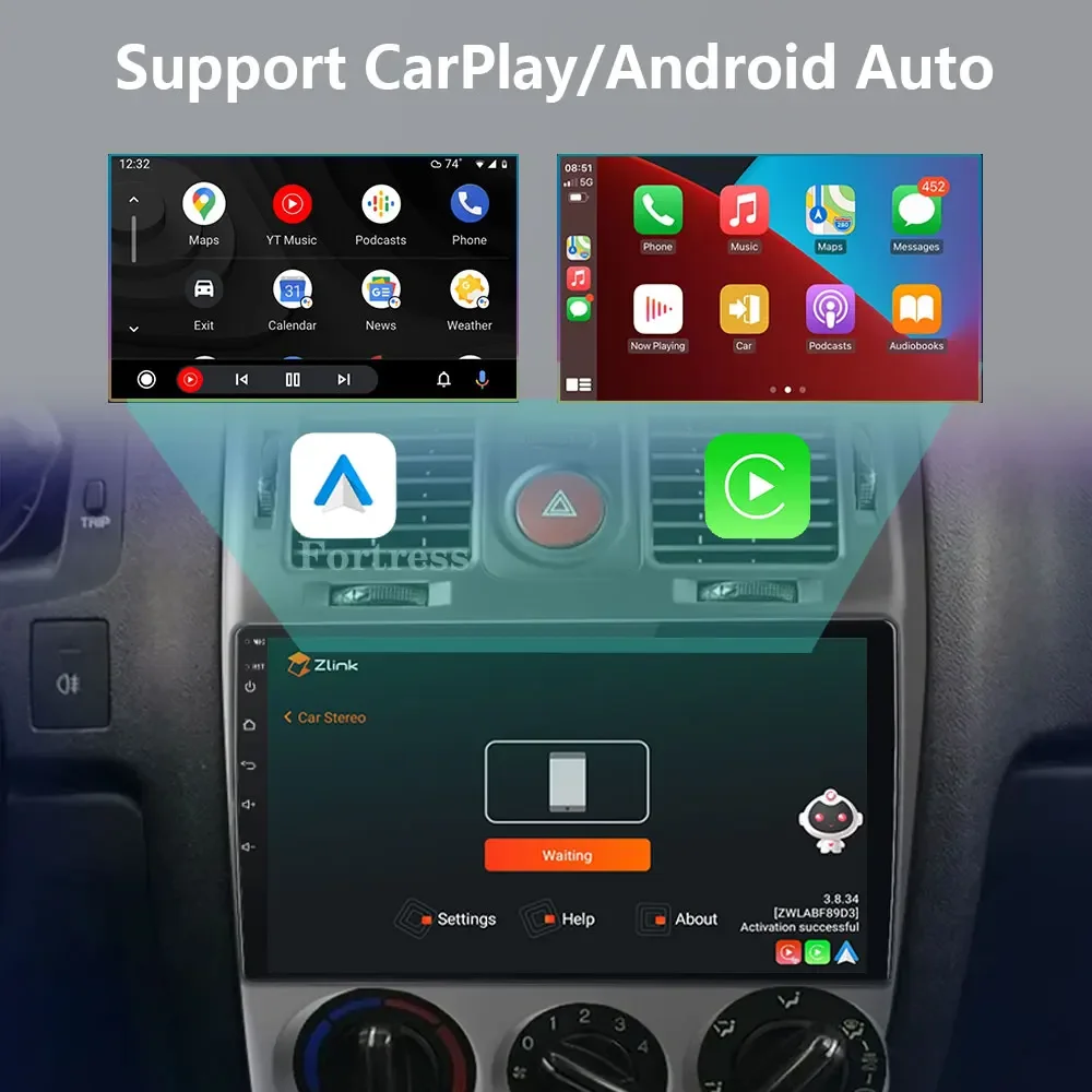 Radio samochodowe z Androidem 13 do HYUNDAI GETZ 2002 - 2011 Car Stereo Multimedia Video Player Navigation GPS Auto Android No 2 Din DVD