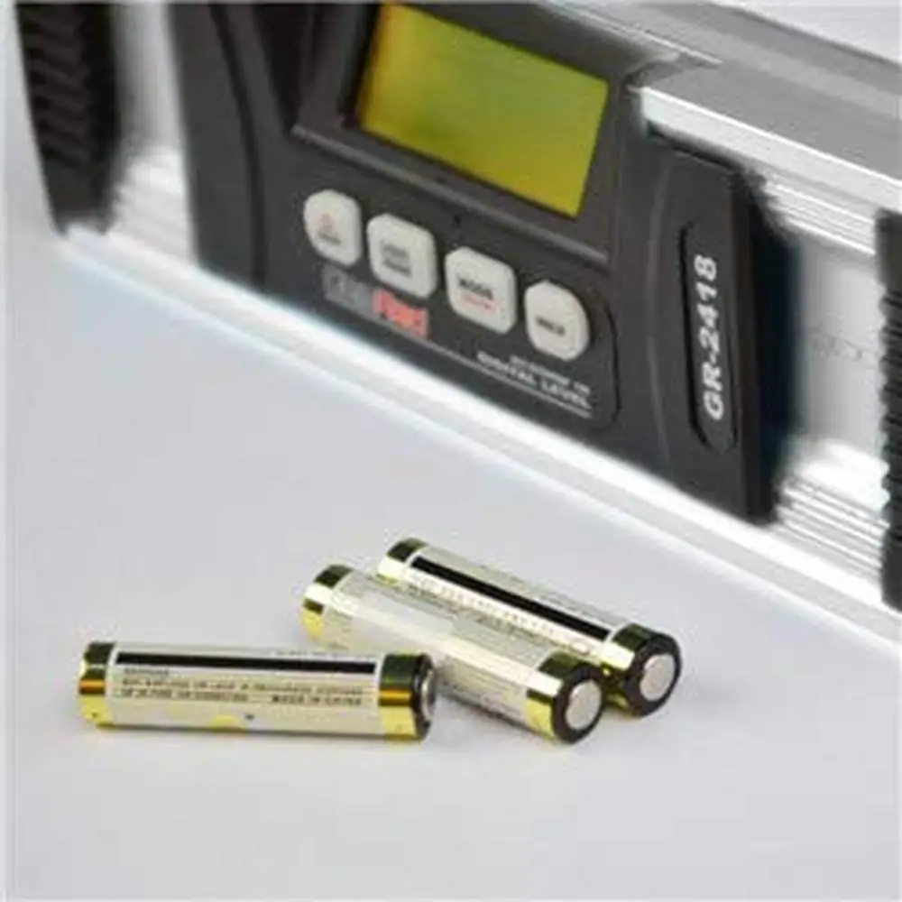 Digital Level Inclinometer IP67 with Magnetic Base Backlight Waterproof Dustproof High Accuracy Compact Portable Display Silver