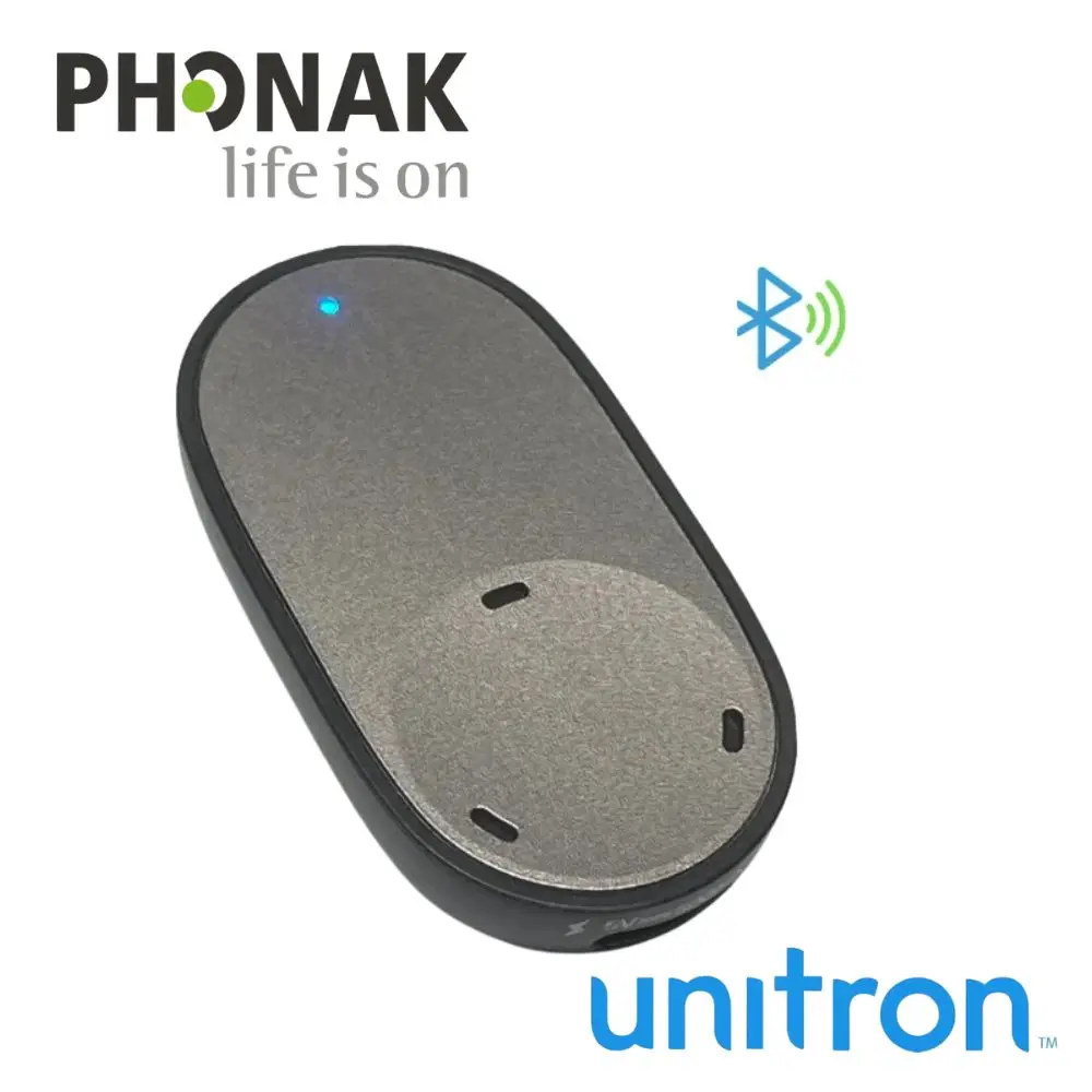 Phonak Unitron Partner Mic Wireless Microphone Compatible with Phonak Hearing Aid One-to-One Conversations Accessories