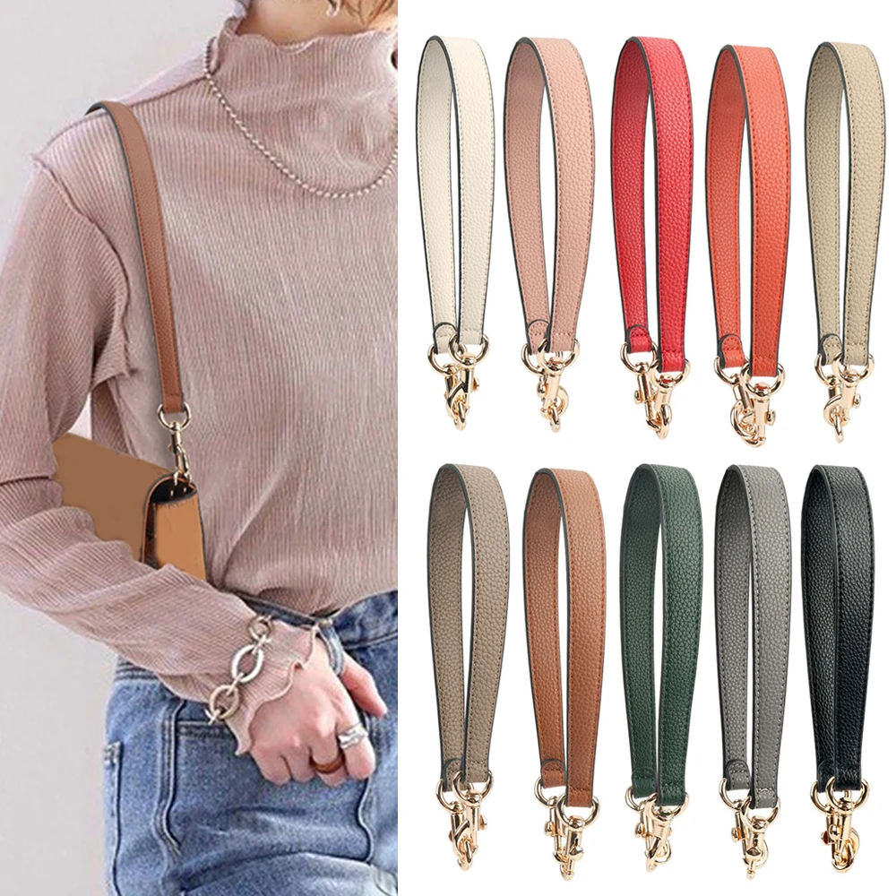 Leather Shoulder Bag Straps High Quality Woman Bags Belts Detachable Replacement Handbag Accessories With Buckle Shoulder Straps