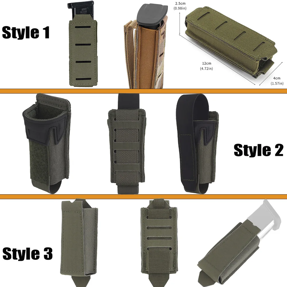 Afbeelding 3: OPHIDIANTAC 5.56/7.62/9mm/AR15/M4 Mag Bag Molle Systeem Lichtgewicht Opbergtas Vest accessoire Pack voor jachtuitrusting