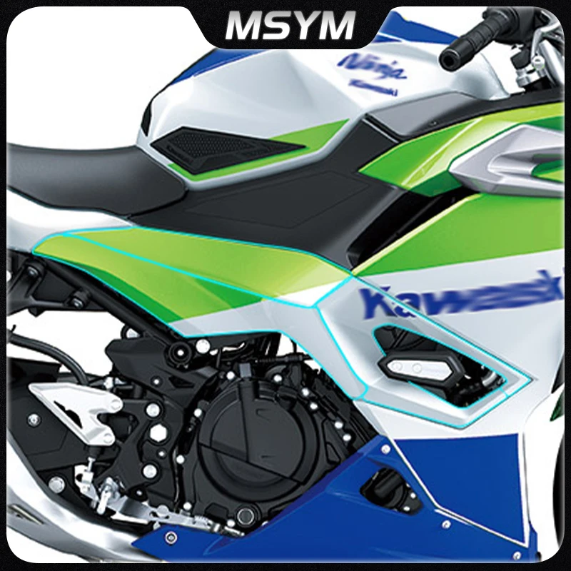 

For Kawasaki NINJA 500 Ninja500 ninja500 2024 Invisible car cover film fuel tank film instrument film modification accessories