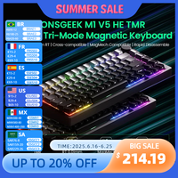 Akko MONSGEEK M1 V5 TMR Rapid Trigger Gaming Keyboard with Magnetic/Mechanical Switches 8K RGB Hot-swap Aluminum Keyboard Gasket