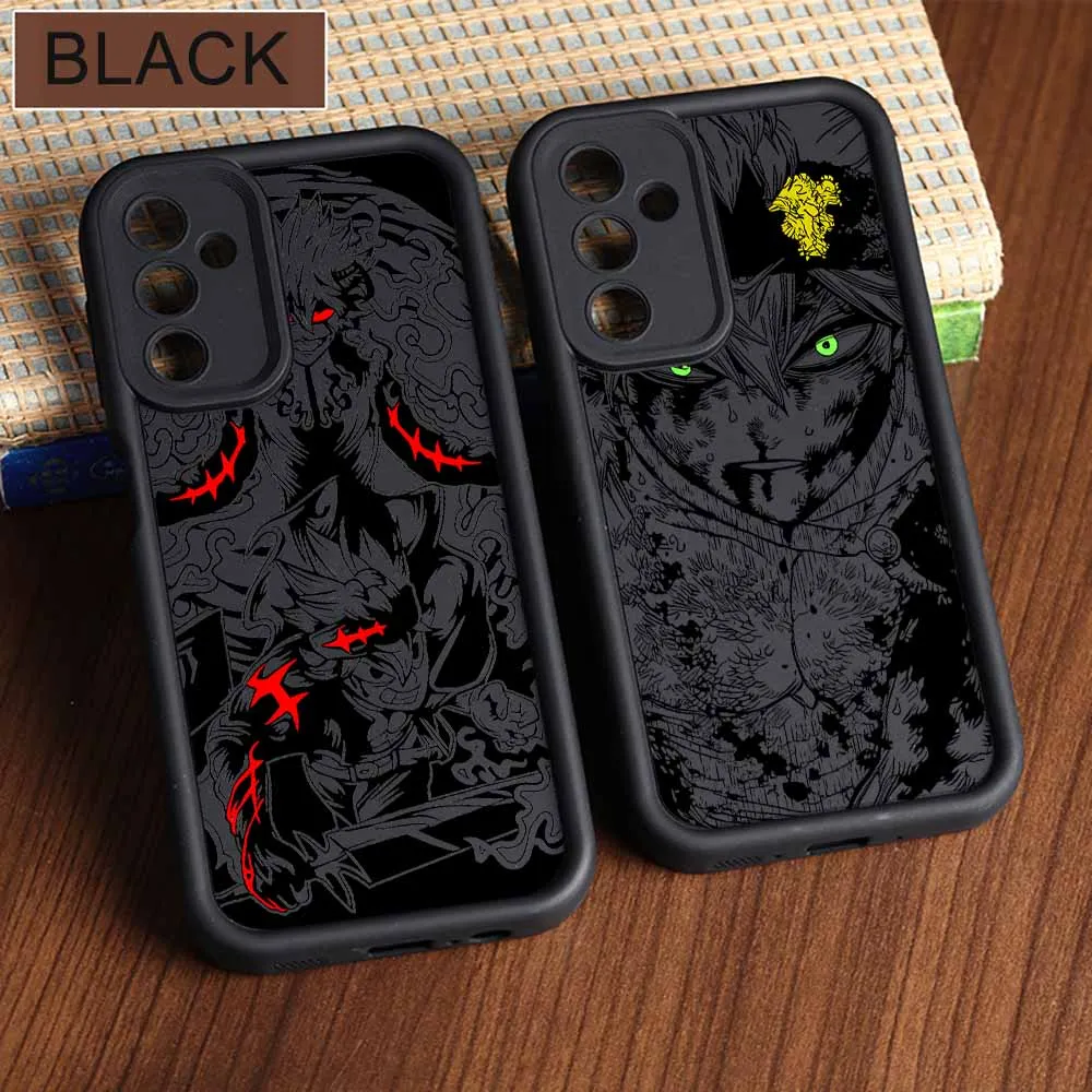 Black Clover Asta Anime For Apple iPhone 17 16 15 14 13 12 11 Pro Max Soft Cover Funda Silicone Capa Eye Ladder Phone Case