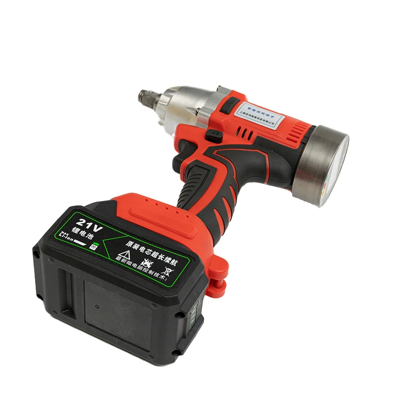 Precision intelligent digital display adjustable 220r/min brushless power air tools impact wrench for sale