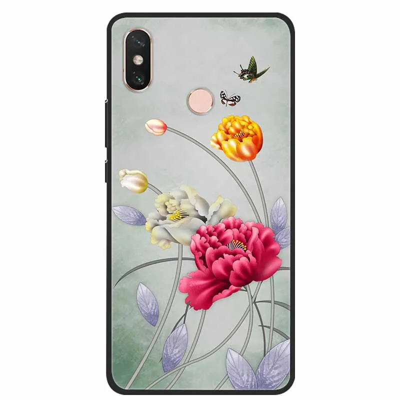 For Xiaomi Mi Max 3 Case Silicone Phone Case for Xiaomi Mi Max 2 Mix 2S TPU Black Coque Para Mi Mix3 Mix2s Max3 Max2 Cover Shell