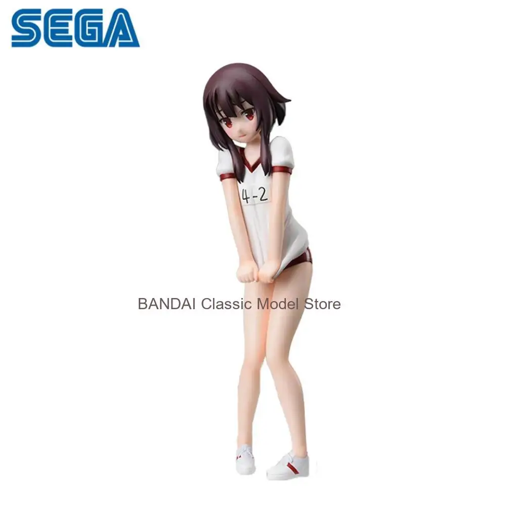 

Оригинальная кукла-персонаж SEGA God's Blessing on This Wonderful World, 22 см, Мегумин, подарок на день рождения для детей, модель игрушки