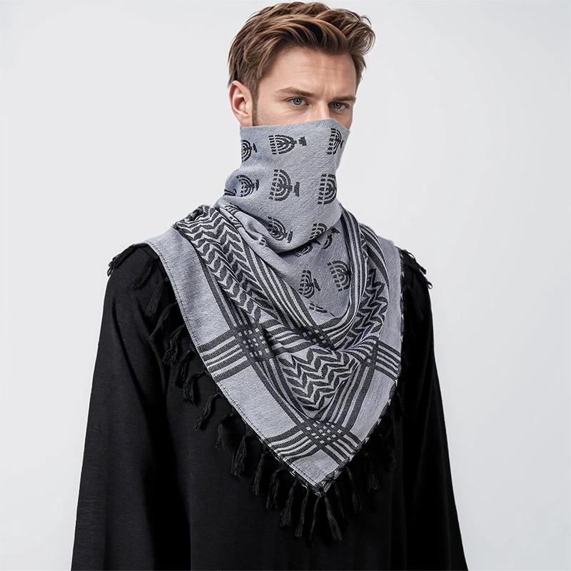 2024 Special Forces Free Variety Tactical Desert Arab Scarves Men Women Military Windproof Hiking Decorative Hijab Scarf Outdoor