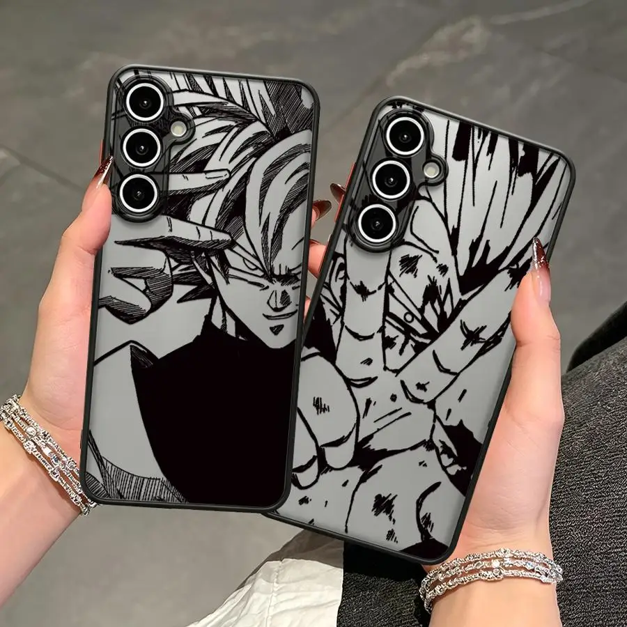 Dragon B-Balls Vegeta Phone Cover Case for Samsung Galaxy A53 A17 A52 A73 A33 A14 A23 A35 A16 A15 A56 A55 A34 A36 A52S A72 A54