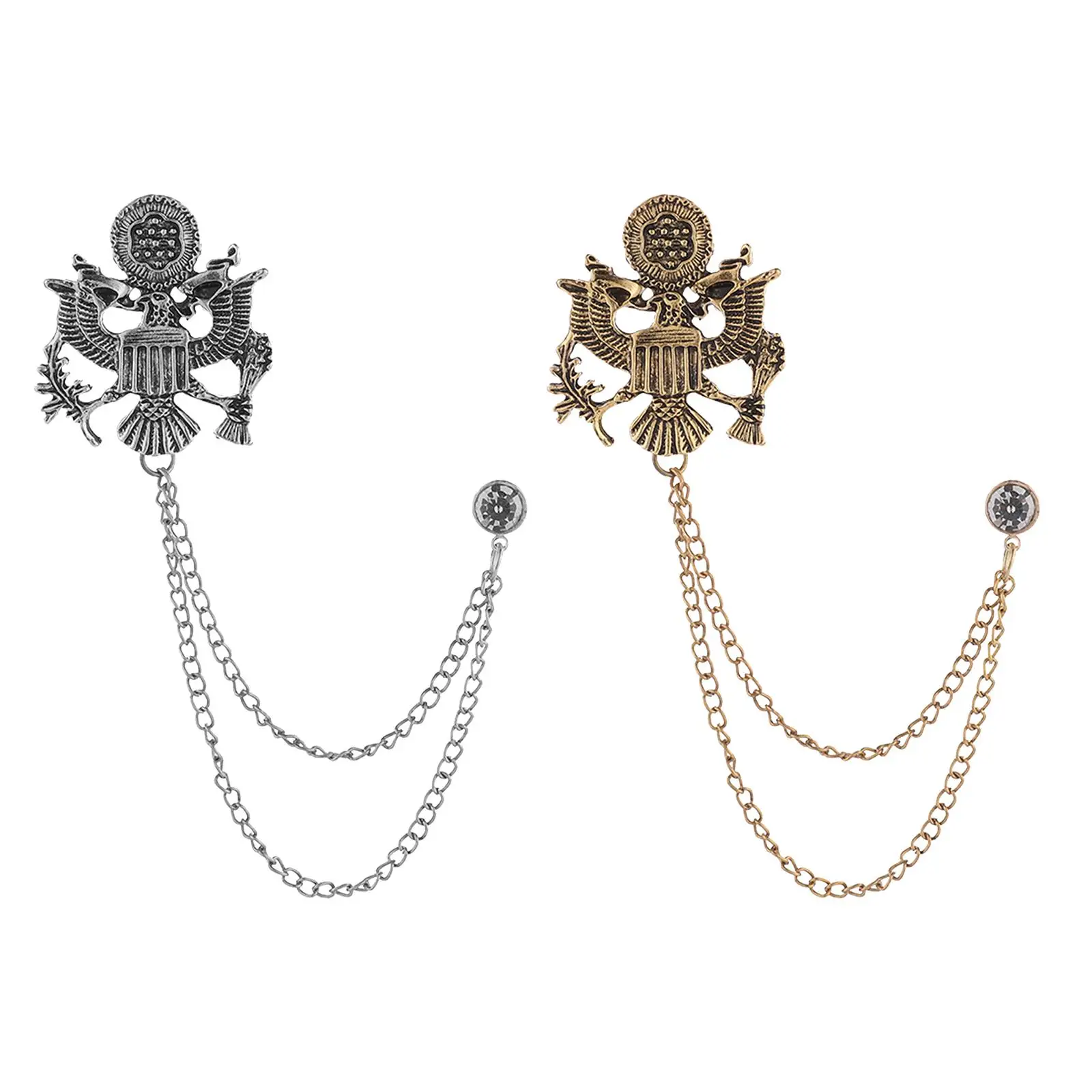 شرابة سلسلة البدلة الديكور دعوى قميص دبابيس معدنية أزياء رسمية التلبيب دبابيس