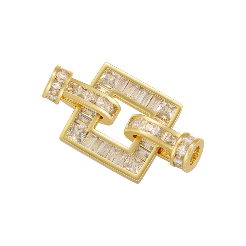 Verschiedene Haken für Schmuckherstellungszubehör, DIY-Haken, Zubehör, Zirkonia-Verbinder für Armbänder: VK163 – Detail 7