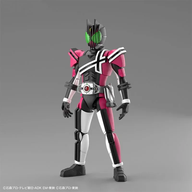 Bandai figura genuína kamen rider modelo kit figura-ascensão padrão mascarado piloto década coleção modelo figura de ação brinquedos presentes