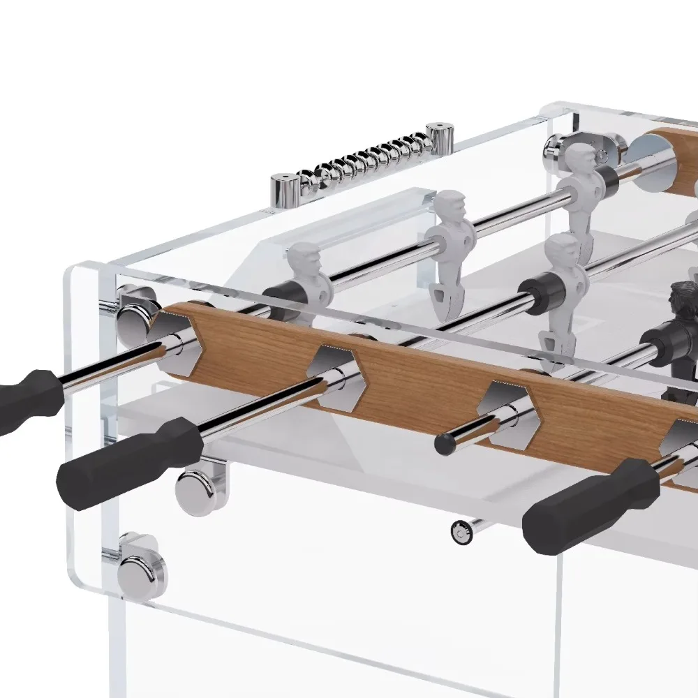 Clear Acrylic Modern Home Use High Quality Foosball Table Soccer Table