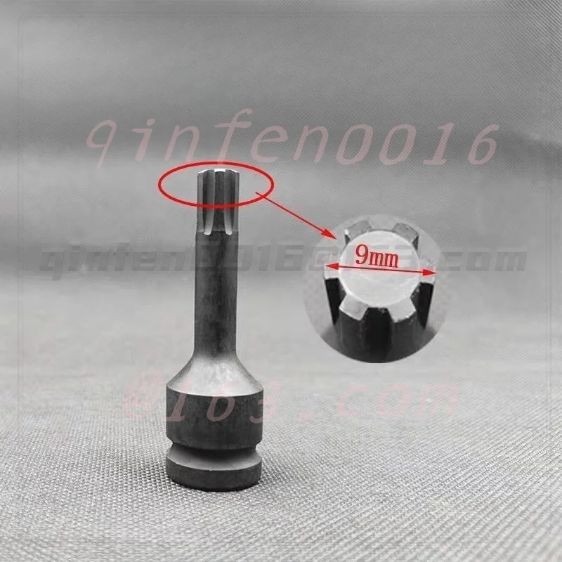 

For Jeep Compass Renegade 1.4T RT9 Ribe Socket 1/2" Drive 6 Spline Cylinder Head Bolt Removal Bit