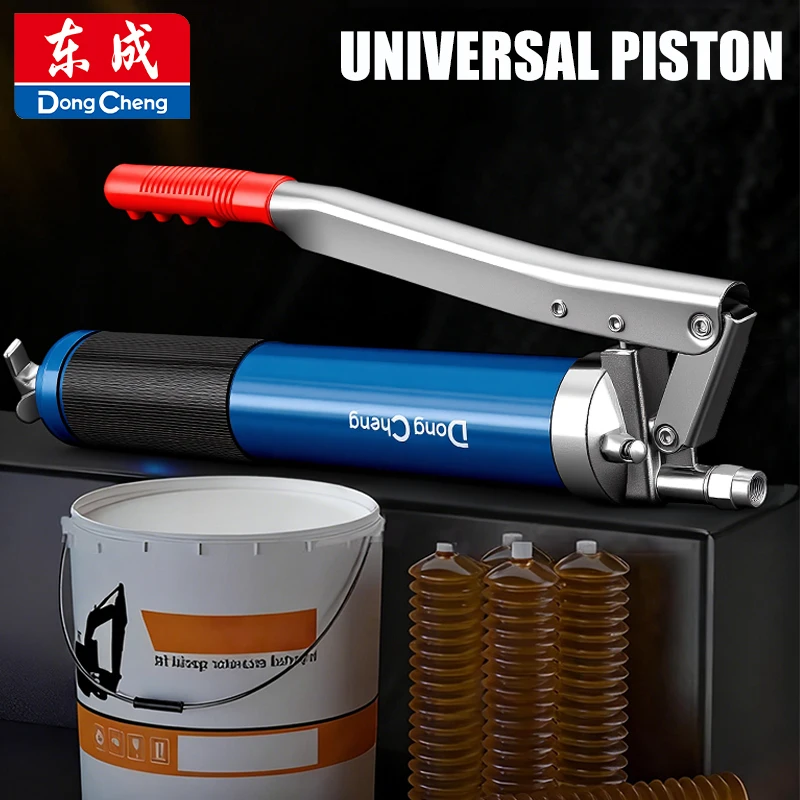 

600cc Dual-Piston Grease Gun Industrial-Grade Portable Lubricator for Machinery Machine Tools Ships Automobiles