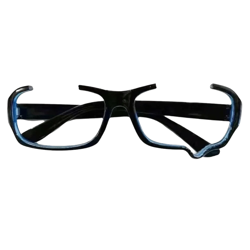 Kawaii Black Teardrop Eyeglass Frame Half Rim No Lens Anime Eyewear Frame Circle Full Rim Cosplay Glasses Photo Prop