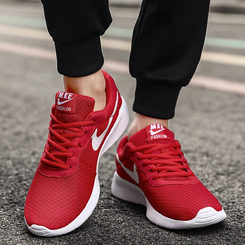Chaussures de course légères en maille respirante de grande taille pour hommes et femmes, baskets de sport décontractées, pour Marathon, Jogging, livraison gratuite