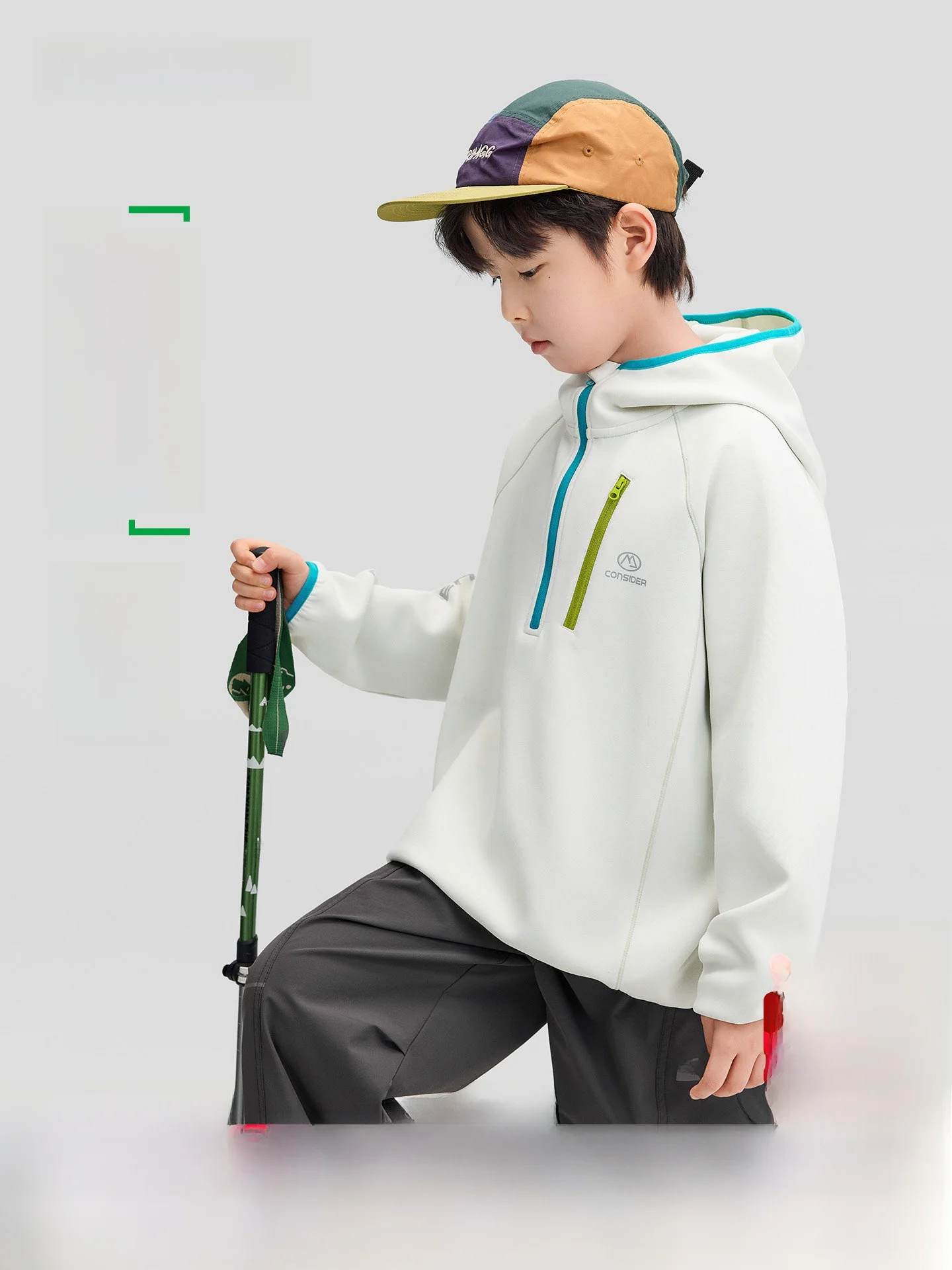 sweat-shirt-a-capuche-pour-garcons-vetement-decontracte-melange-de-coton-modal-et-polyester-manches-longues-fermeture-eclair-coupe-confortable-tendance-automne